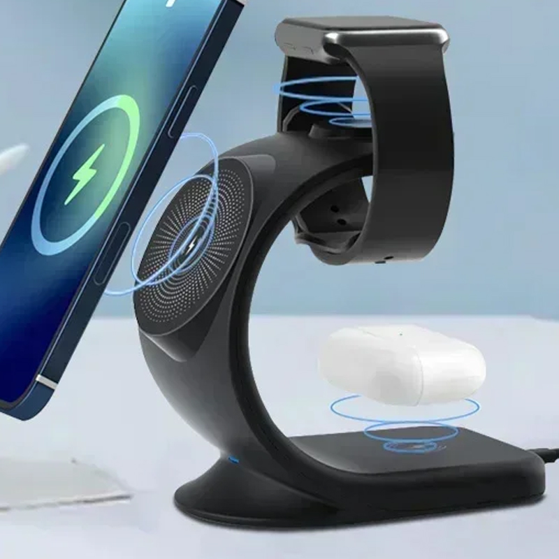 Smartwatch Watches For Iphone - Magnetic Wireless Charger 3 in 1