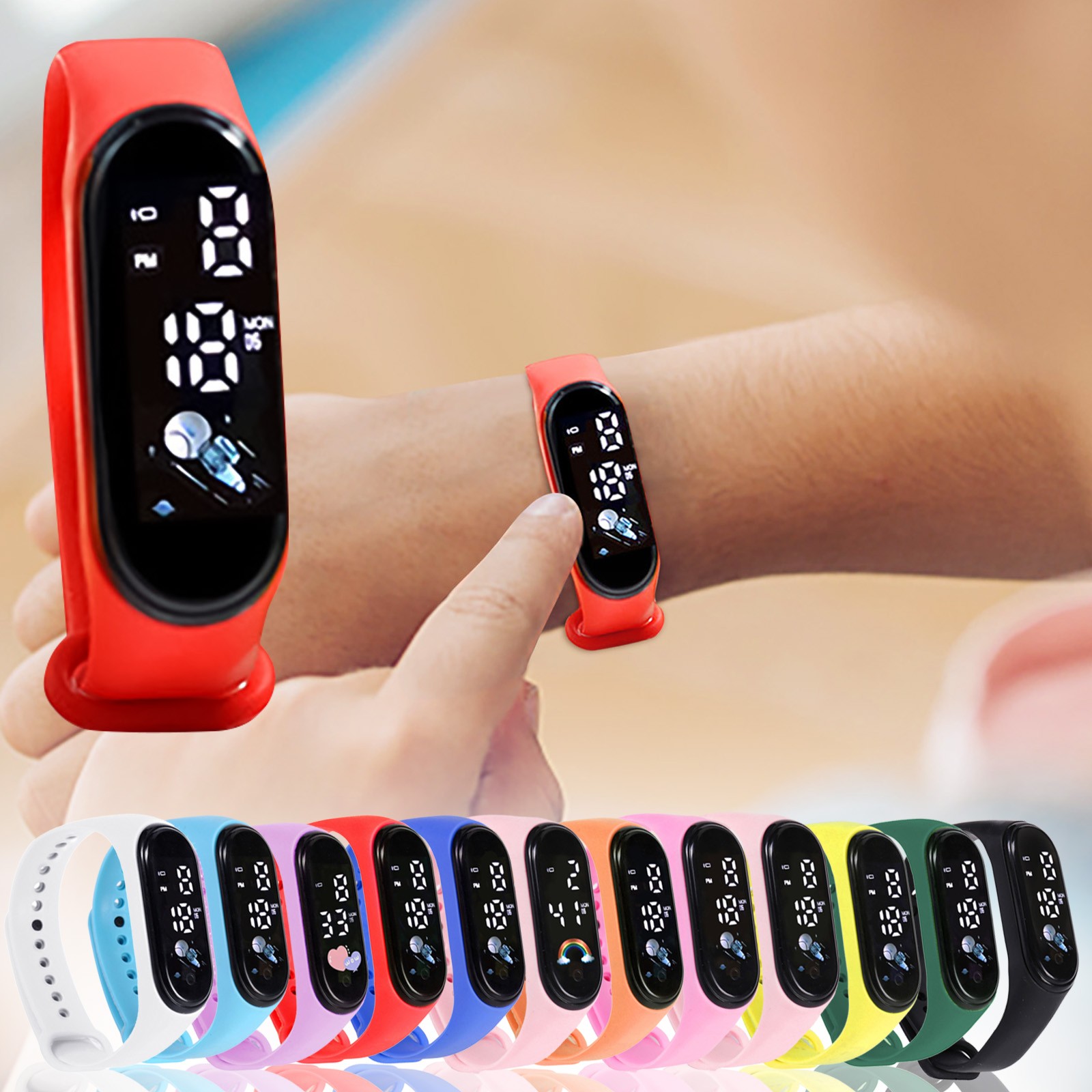 Smartwatch Digital Watches For Kid Girl - Kawaii Smart Watch For Kids Fashion