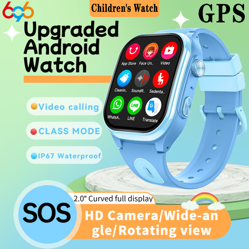 Smartwatch Watches For Girls Kids - Kids 4G Smart Phone Watches 2+16G