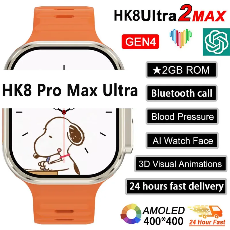 Smartwatch Watches For Girls - New Series 9 Watch PK HK8