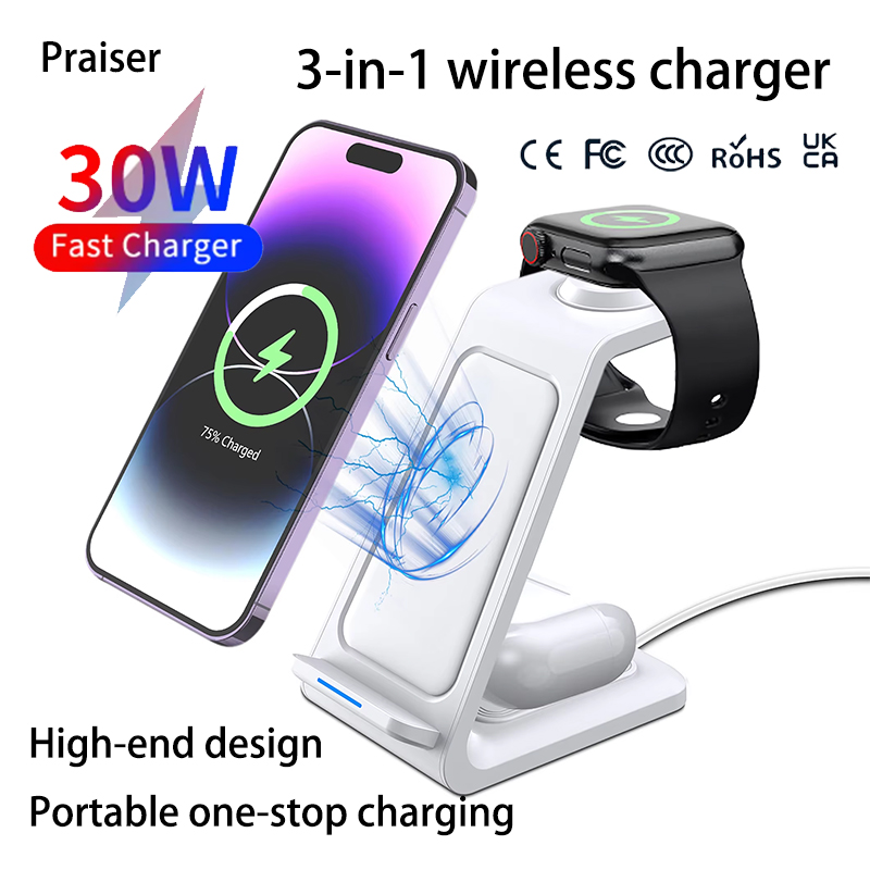 Watches Smartwatch Samsung - 15W 3 in 1 Wireless Charger