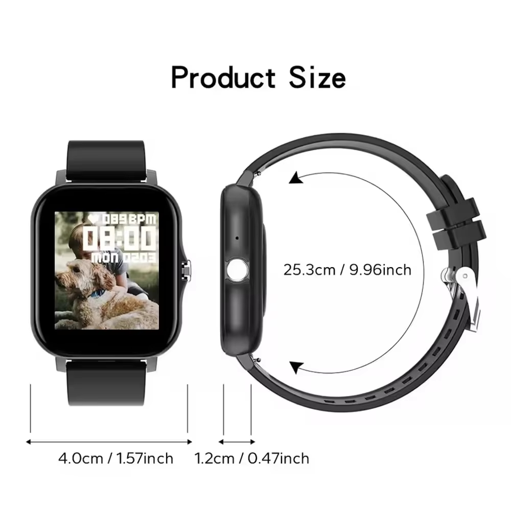 Lenovo 2026 New Full Touch Scr - Smartwatch Digital Watches For Men recension och pris