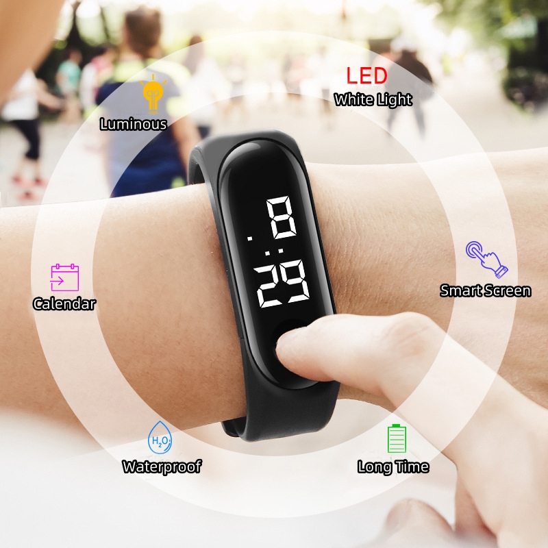 2025 New Kids Smart Touch Led  - Smartwatch Digital Watches For Kid Girl recension och pris
