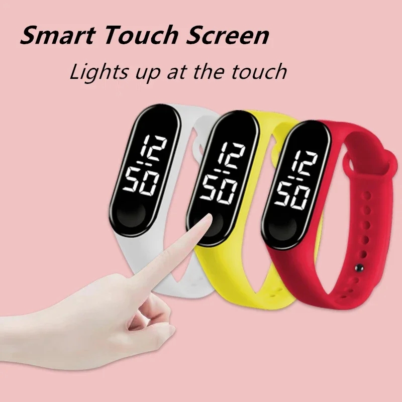 2025 New Kids Smart Touch Led  - Smartwatch Digital Watches For Kid Girl recension och pris