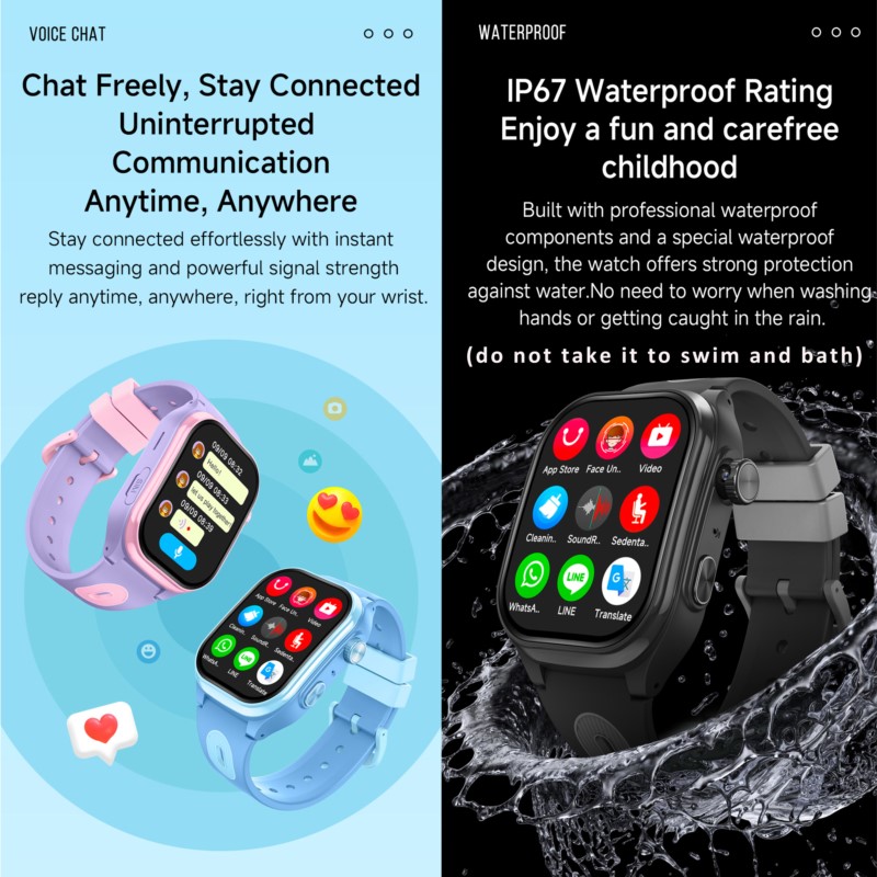 Kids 4G Smartwatch with 2.0 In - Smartwatch Digital Watches For Kids recension och pris