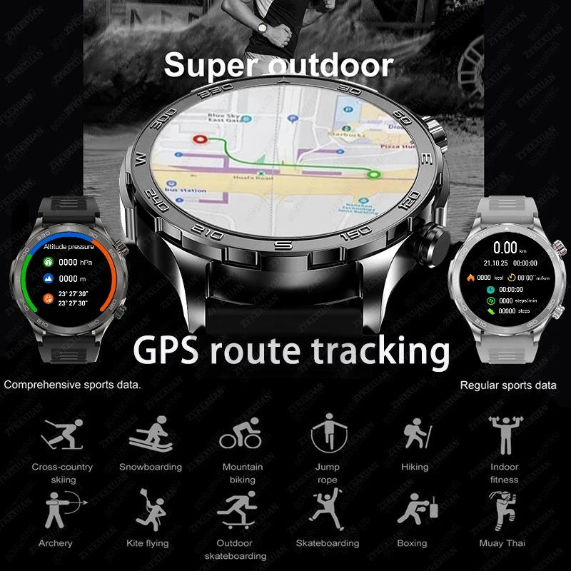 New GPS Track Smart Watch Men  - Smartwatch Watches For Men With Gps recension och pris