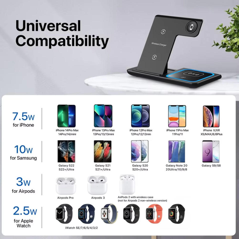 Fast Wireless Charger Charging - Watches Smartwatch Samsung recension och pris
