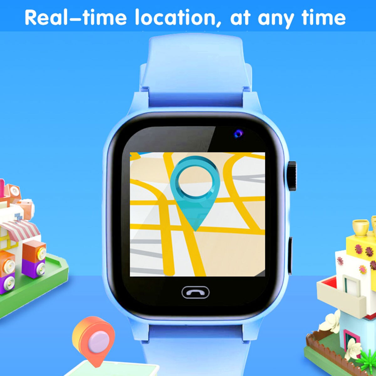 Kids Smart Watch SOS Call Outd - Smartwatch Watches For Girls Kids recension och pris