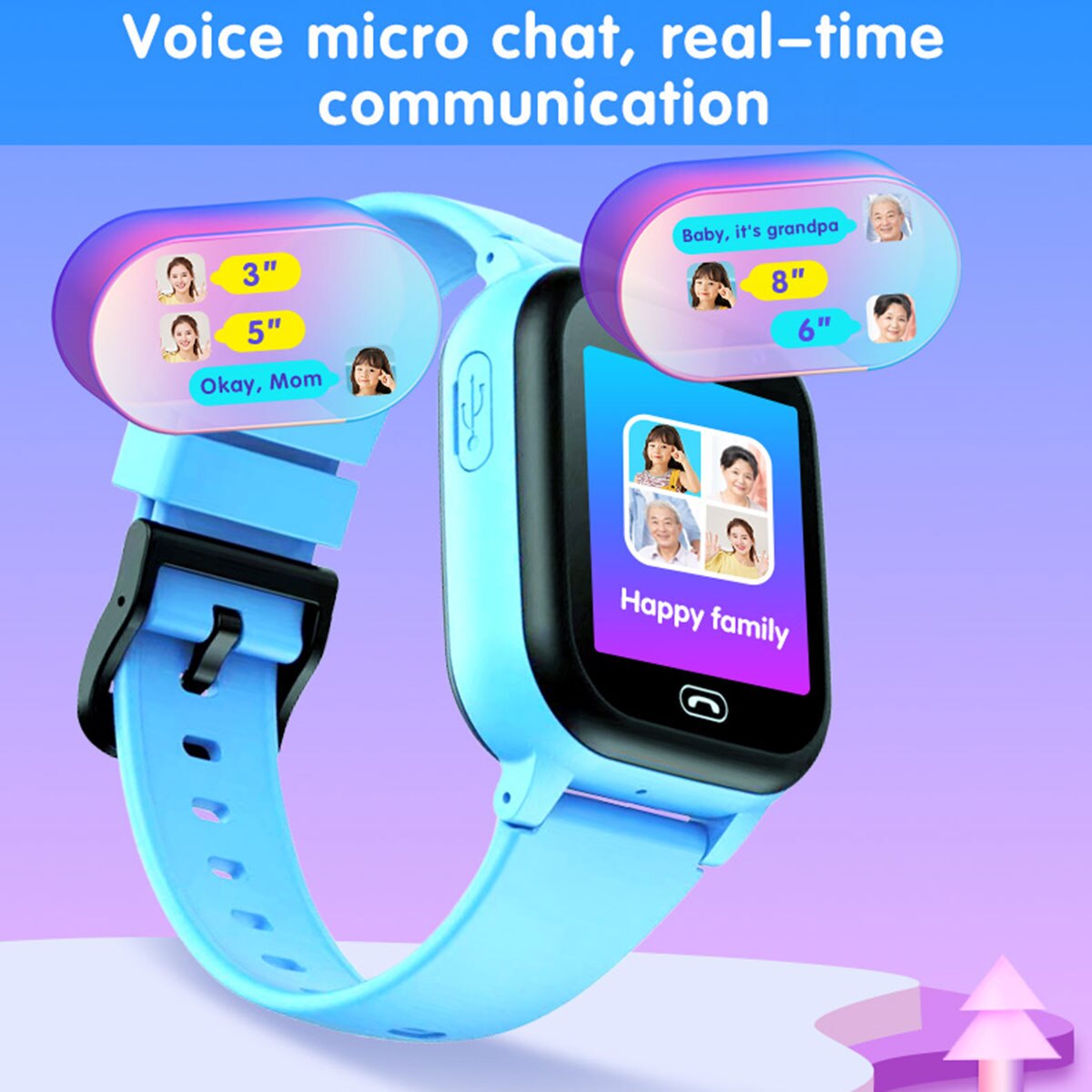 Kids Smart Watch SOS Call Outd - Smartwatch Watches For Girls Kids recension och pris