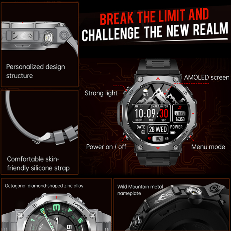 2026 New T-Rex 3 Ultra Outdoor - Smartwatch Watches For Men With Gps recension och pris