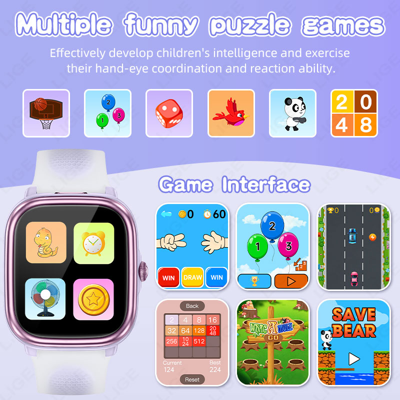 LIGE Kids Smart Watch 1.83inch - Kids Watches Not Smartwatch recension och pris