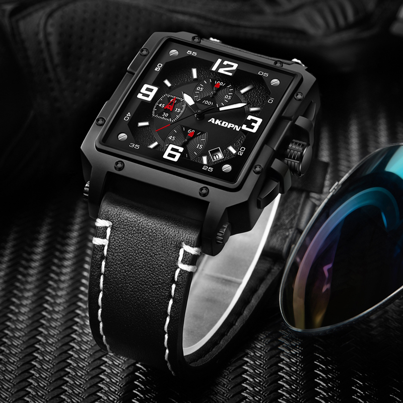 Man Watch Original Design Watc - Smartwatch Square Watches For Men recension och pris