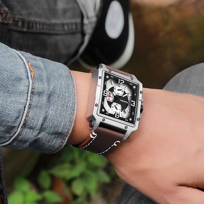 Man Watch Original Design Watc - Smartwatch Square Watches For Men recension och pris