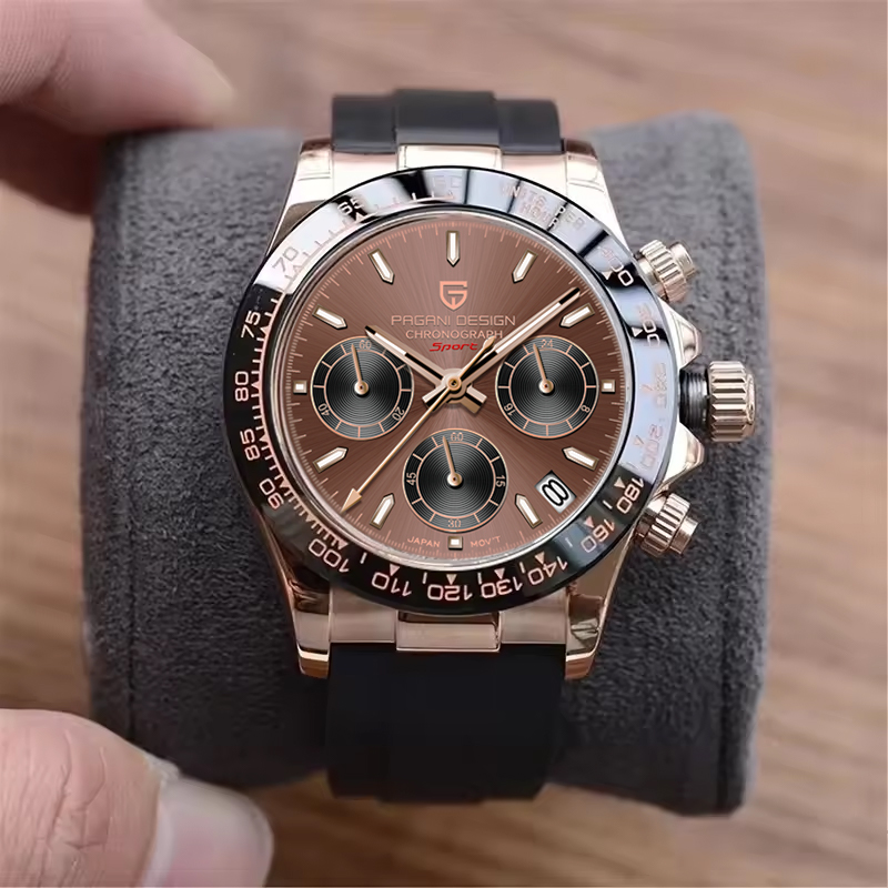 PAGANI DESIGN Men Quartz Chron - Chronograph Sport Watch recension och pris