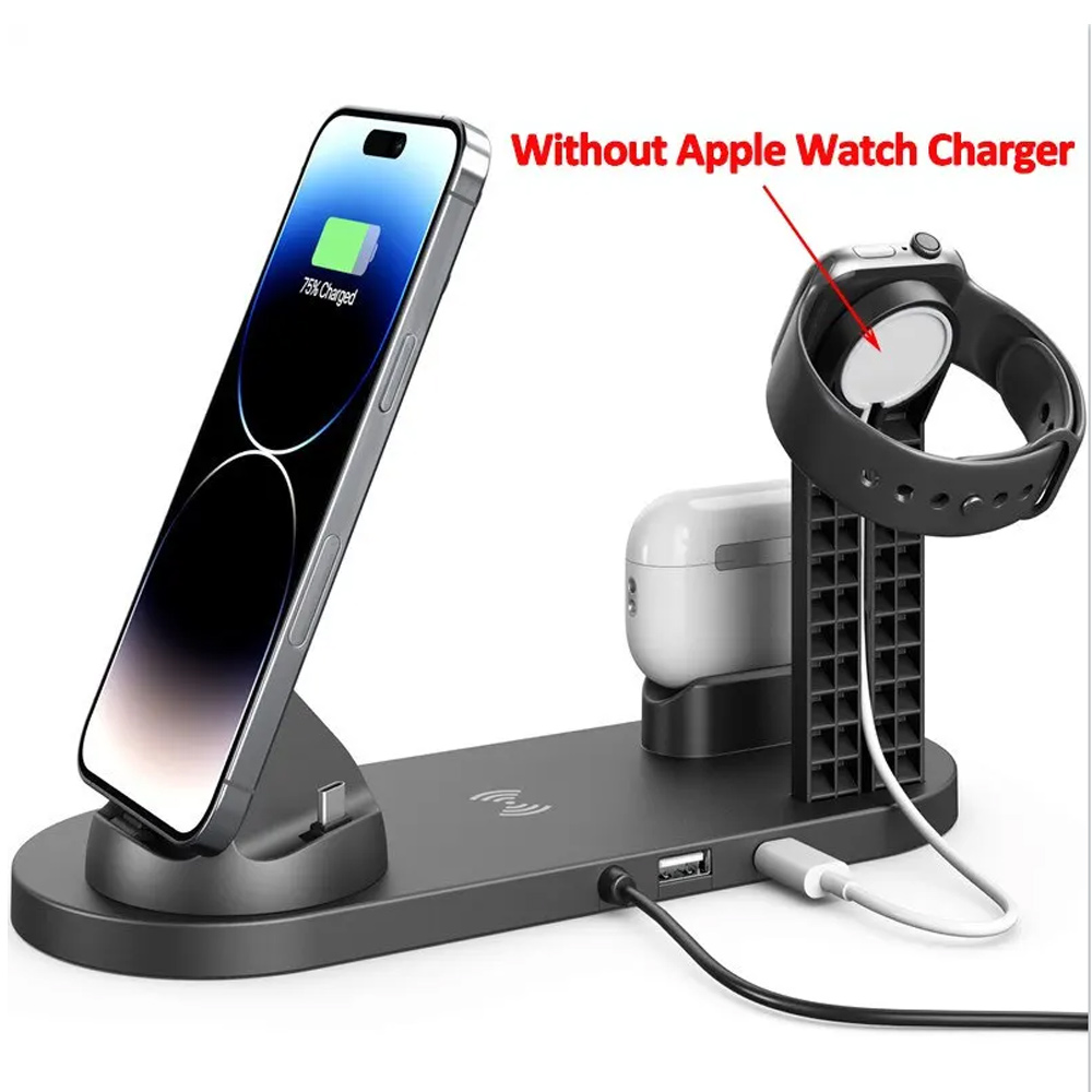 30W 7 in 1 Wireless Charger St - Smartwatch Watches For Iphone recension och pris