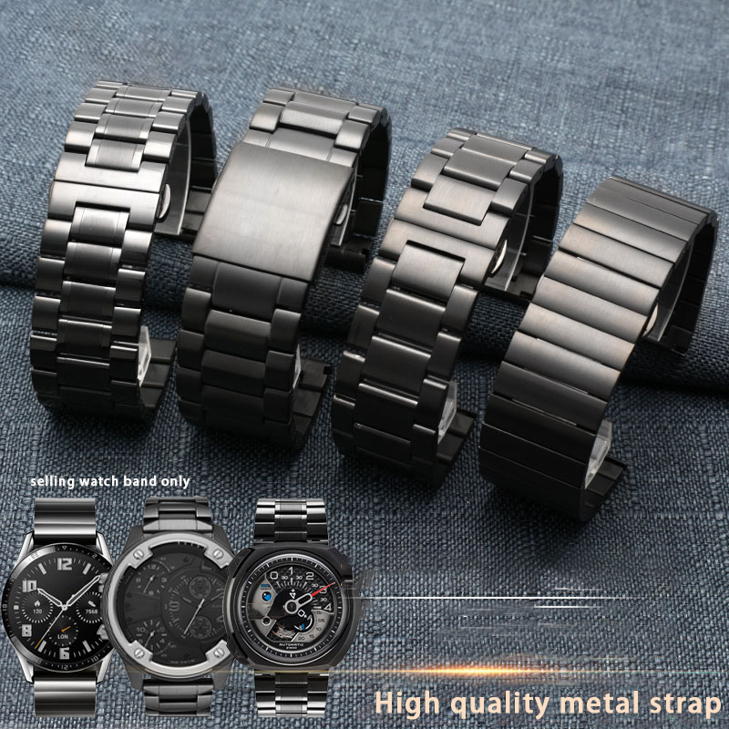 24MM 26MM 28MM 30mm Solid Stai - Diesel Watches Smartwatch recension och pris