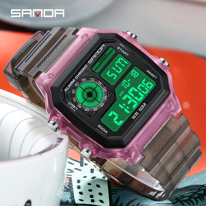 Fashyion Sanda Top Brand Led D - Chronograph Sport Watch recension och pris