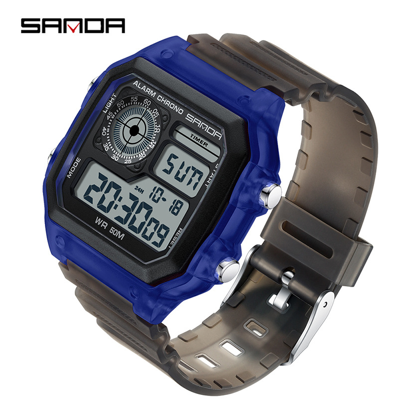 Fashyion Sanda Top Brand Led D - Chronograph Sport Watch recension och pris