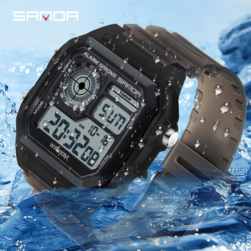 Fashyion Sanda Top Brand Led D - Chronograph Sport Watch recension och pris