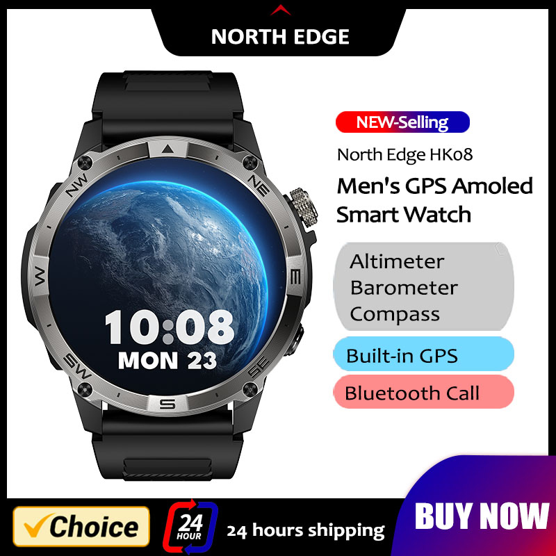 NORTH EDGE GPS Sports Smart Wa - Smartwatch Watches For Men With Gps recension och pris