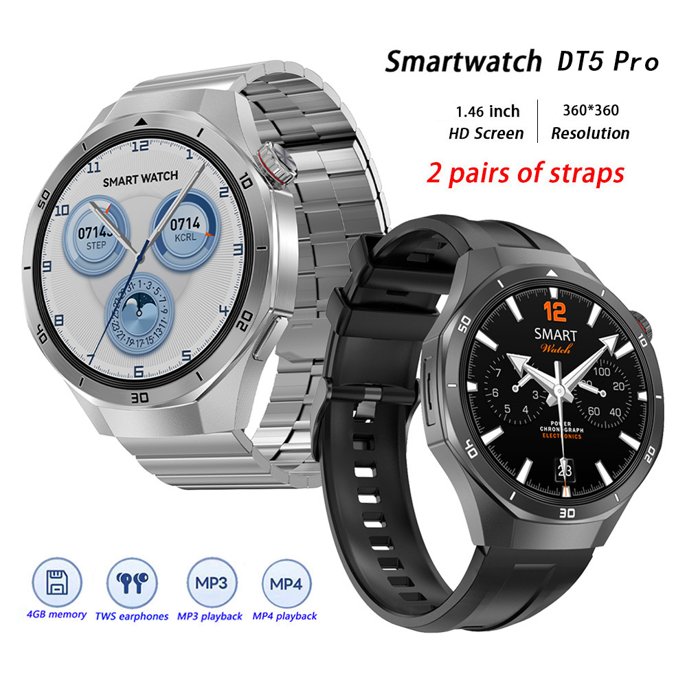 DT5 Pro Smart Watch for Men Wo - Smartwatch Digital Watches For Men recension och pris