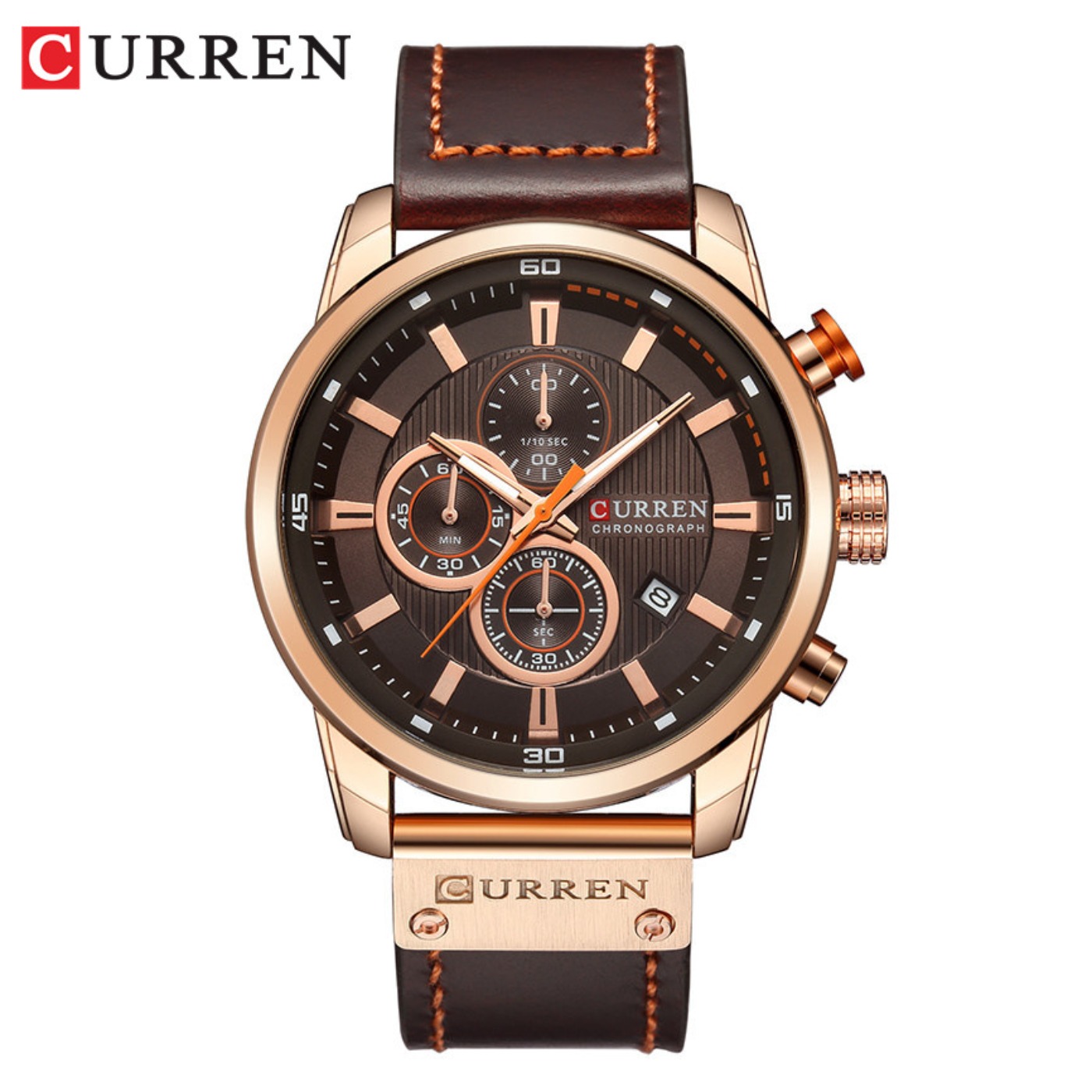 CURREN Fashion Date Quartz Men - Chronograph Sport Watch recension och pris