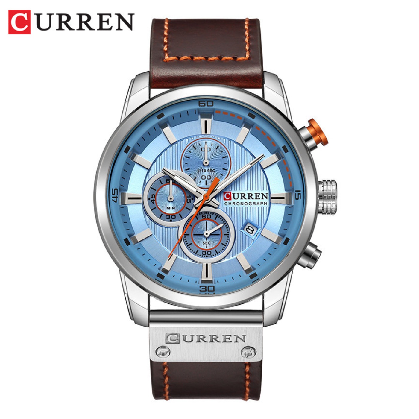CURREN Fashion Date Quartz Men - Chronograph Sport Watch recension och pris