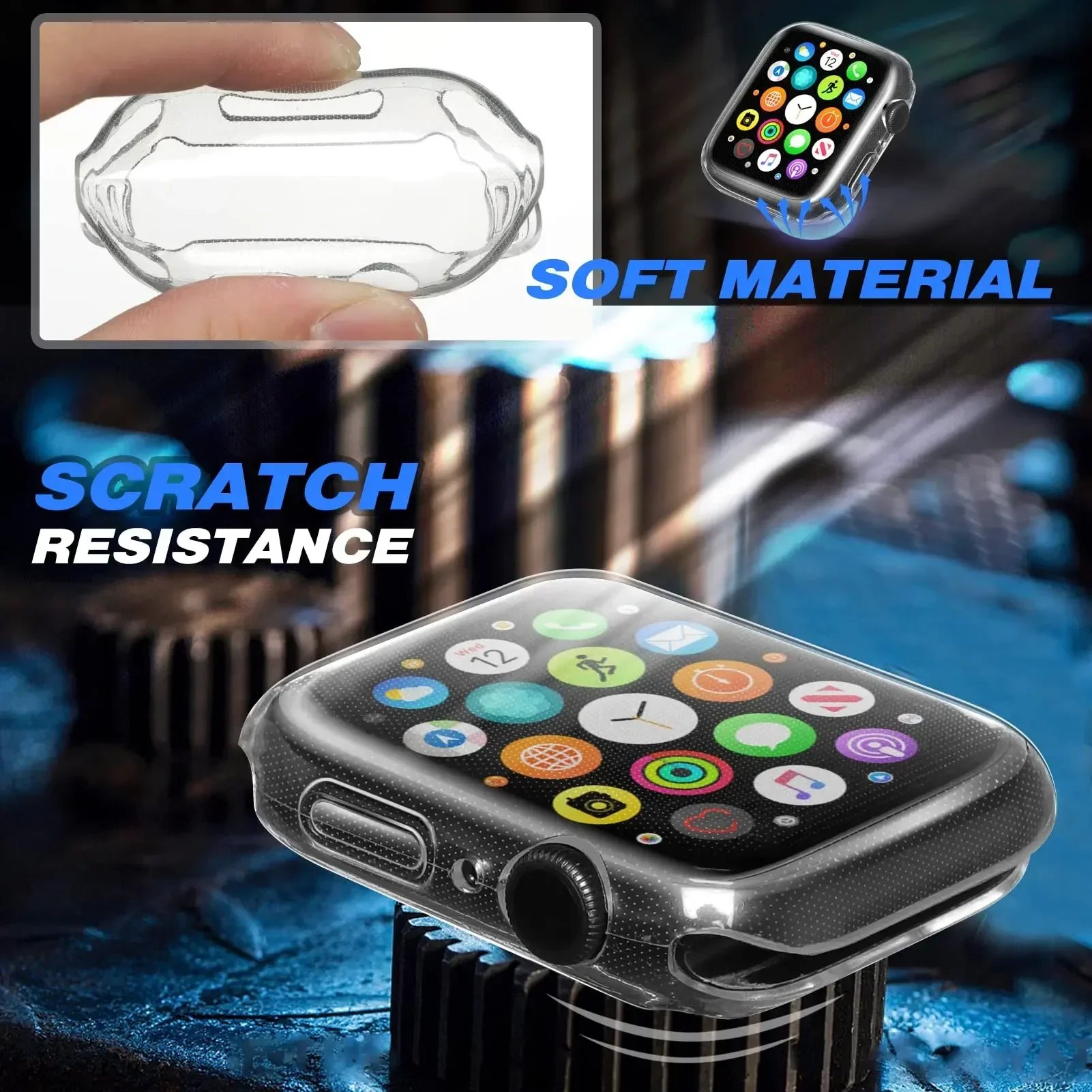 Cover For Apple Watch Case 44m - Smartwatch Watches For Girls recension och pris