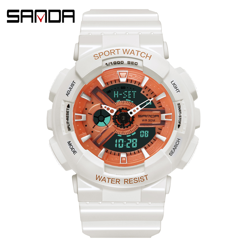 Fashion Sanda Top Brand Outdoo - Chronograph Sport Watch recension och pris