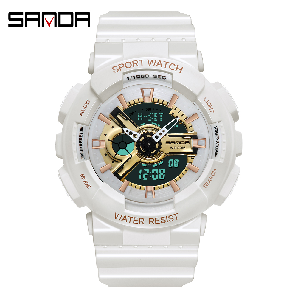 Fashion Sanda Top Brand Outdoo - Chronograph Sport Watch recension och pris