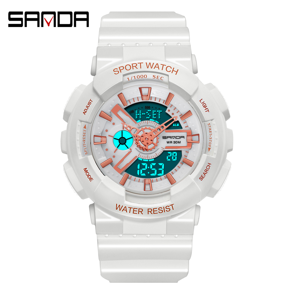 Fashion Sanda Top Brand Outdoo - Chronograph Sport Watch recension och pris