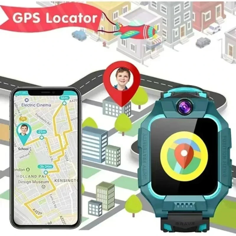 Lenovo 5G Kids Smart Watch Gif - Smartwatch Digital Watches For Kids recension och pris