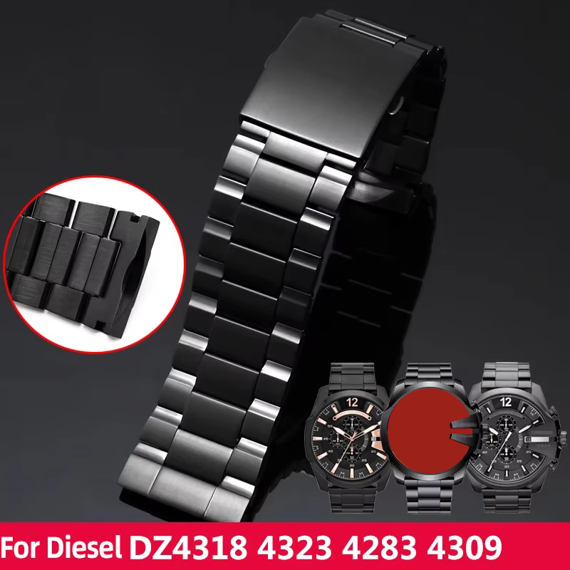 For Diesel DZ4318 steel strap  - Diesel Watches Smartwatch recension och pris