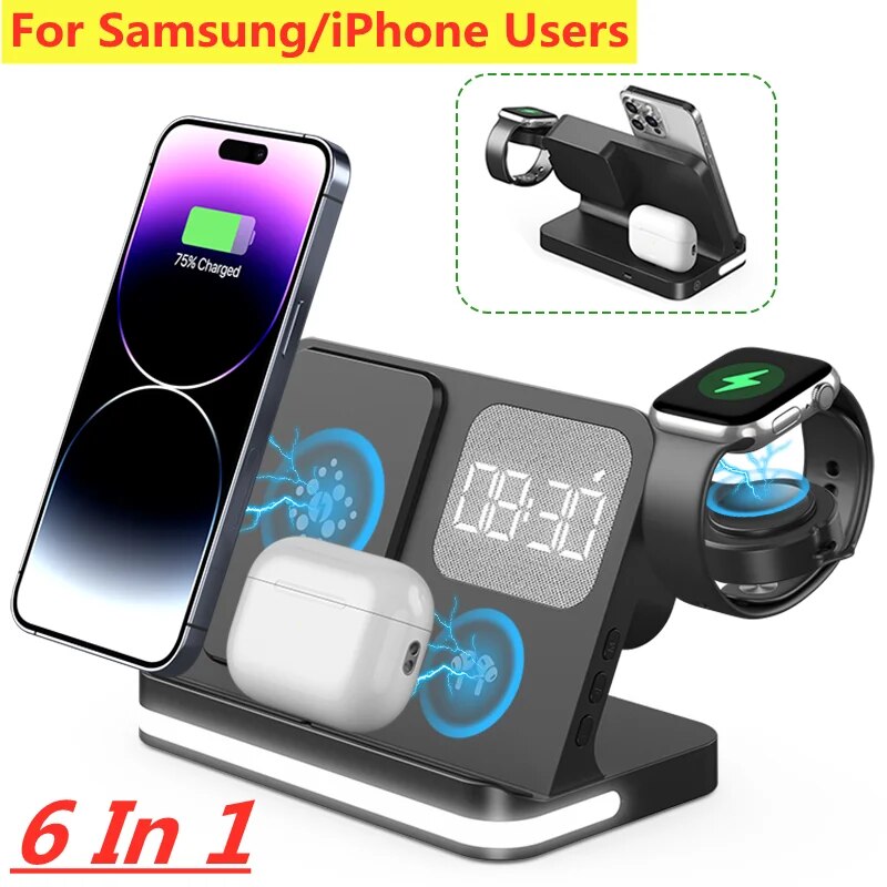 Wireless Charger Stand For iPh - Watches Smartwatch Samsung recension och pris