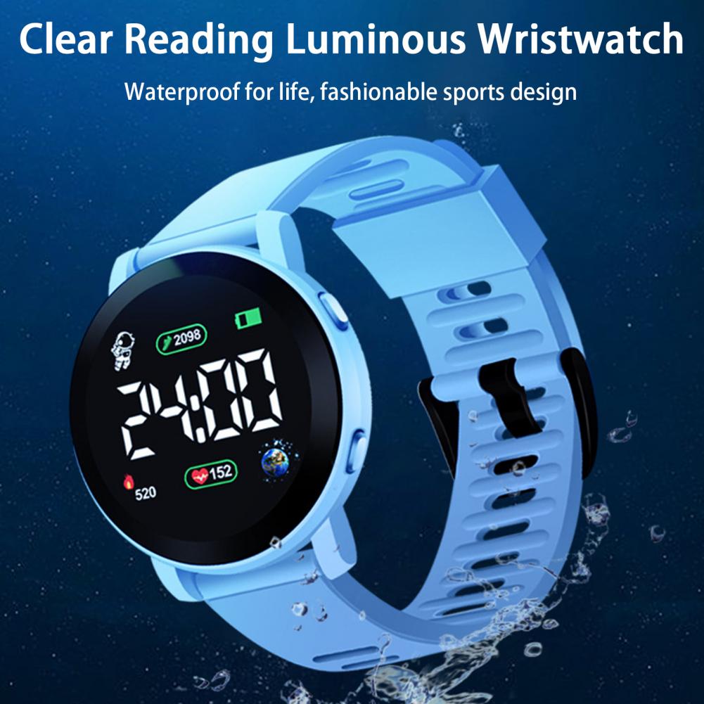 Kids LED Digital Watch Waterpr - Kids Watches Not Smartwatch recension och pris