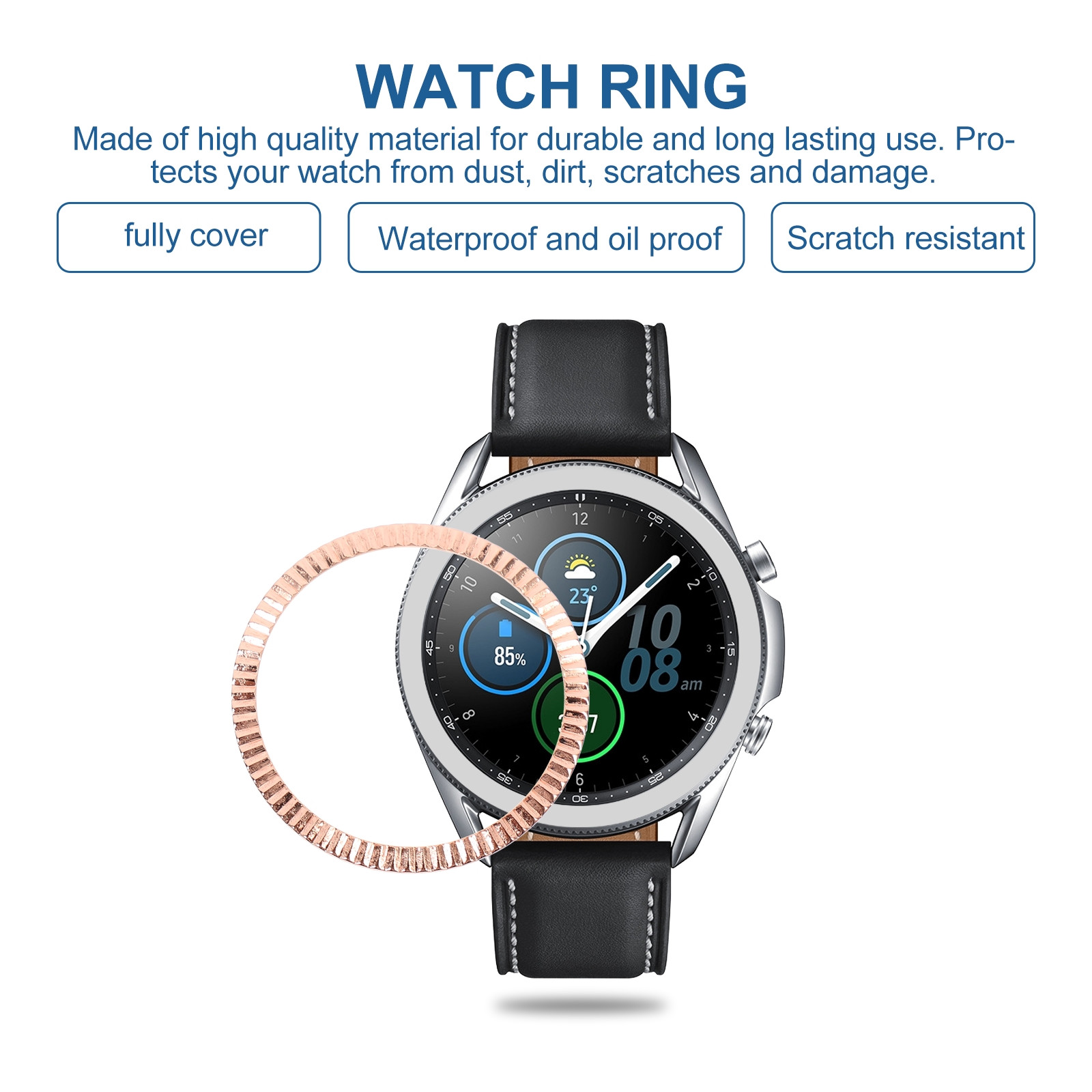 1Pcs Alloy Watch Bezel Wave Pa - Kids Watches Not Smartwatch recension och pris