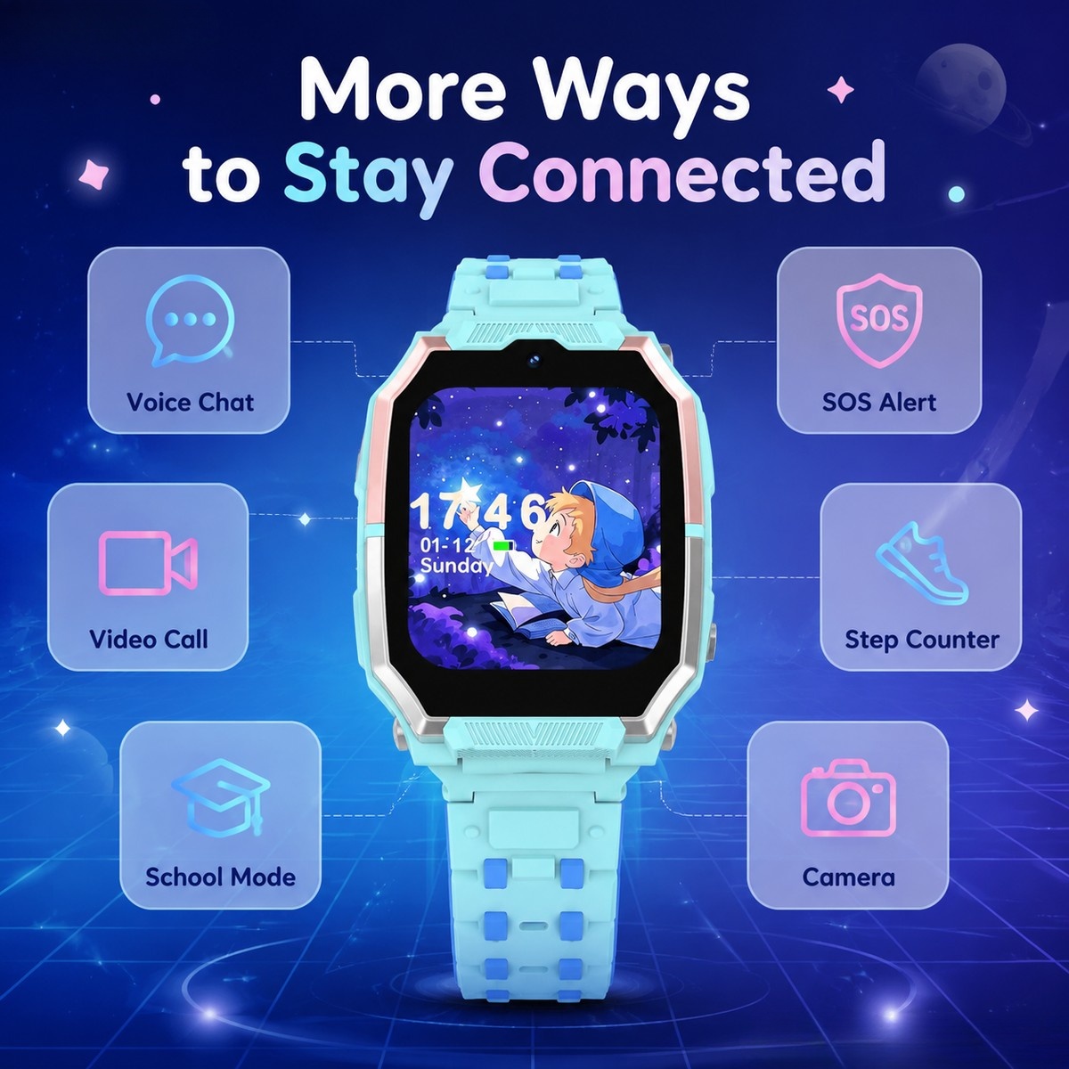 SHXI H15 4G Smart Watch Kids G - Kids Watches Not Smartwatch recension och pris