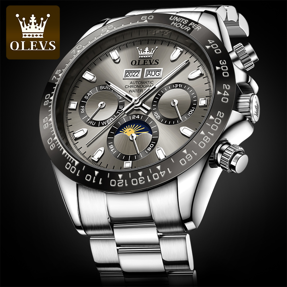 OLEVS 6654 Luxury Mens Watch C - Seiko Watch Presage recension och pris
