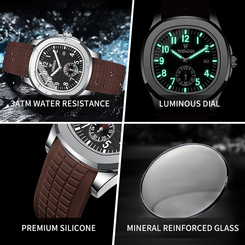 Brand Sport Men‘s Watches Busi - Smartwatch Square Watches For Men recension och pris