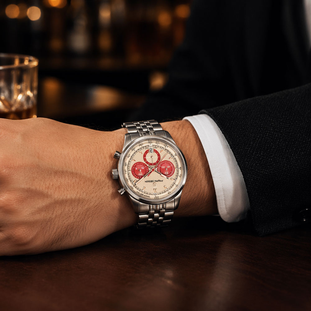 PAGANI DESIGN New Men Watch Lu - Chronograph Sport Watch recension och pris