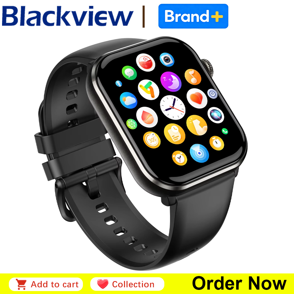 Blackview R60 Bluetooth Call S - Smartwatch Square Watches For Men recension och pris