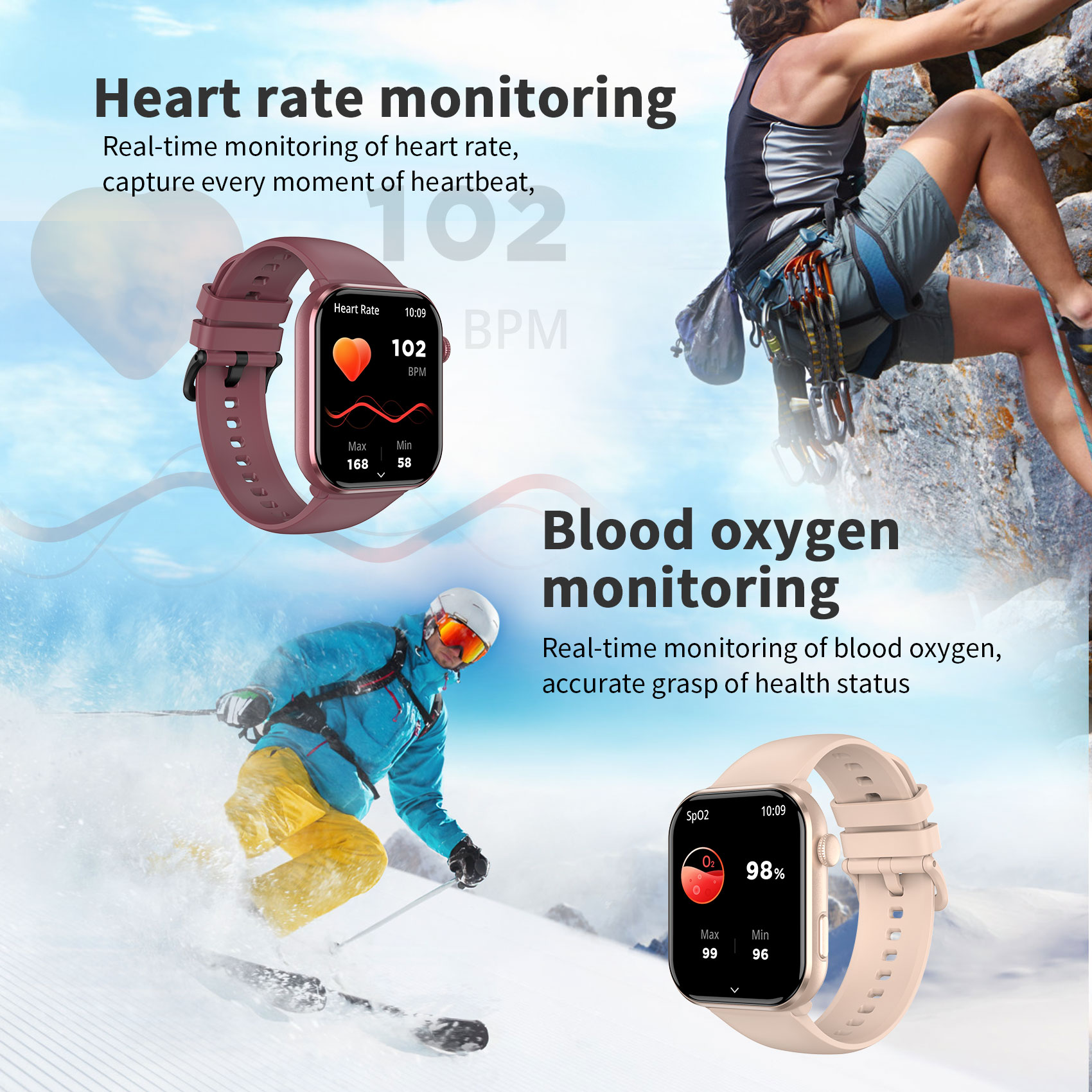 Blackview R60 Bluetooth Call S - Smartwatch Square Watches For Men recension och pris