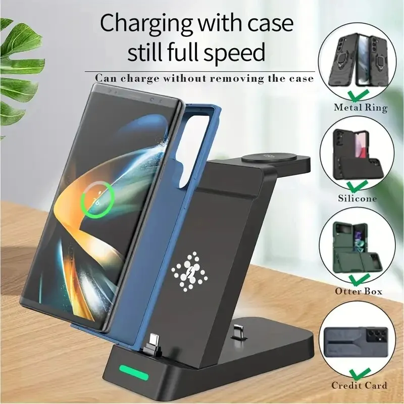 3 In 1 Charging Station for Sa - Watches Smartwatch Samsung recension och pris