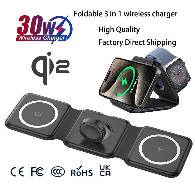Universal Qi2 Magnetic Foldabl - Watches Smartwatch Samsung recension och pris