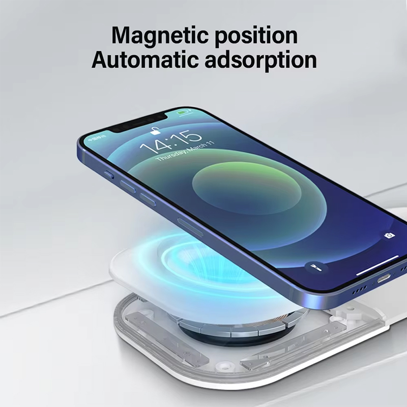 Universal Qi2 Magnetic Foldabl - Watches Smartwatch Samsung recension och pris