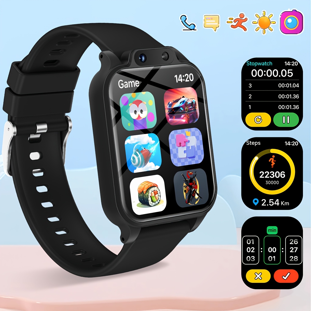 Youngsters's Smart Watch with  - Kids Watches Not Smartwatch recension och pris
