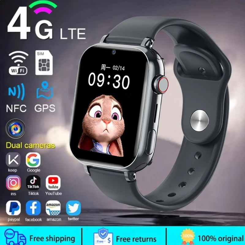 2025 Smart Watch Kids LBS Loca - Smartwatch Watches For Kid Boy With Alarm recension och pris