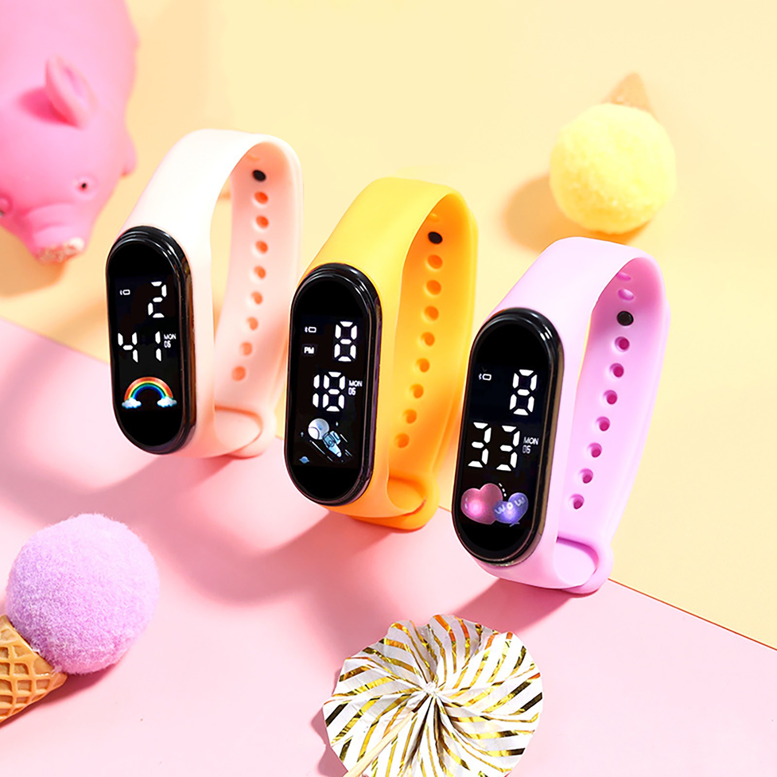Kawaii Smart Watch For Kids Fa - Smartwatch Digital Watches For Kid Girl recension och pris
