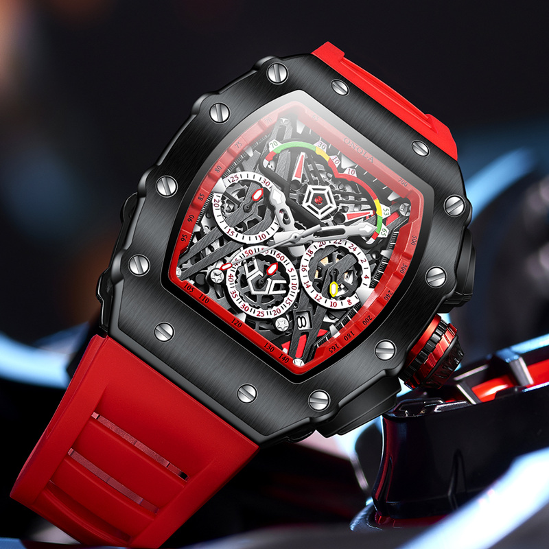 ONOLA Wristwatches Quartz Wris - Chronograph Sport Watch recension och pris