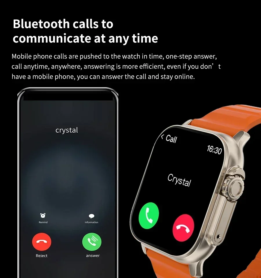 New Series 9 Watch PK HK8 PRO  - Smartwatch Watches For Girls recension och pris